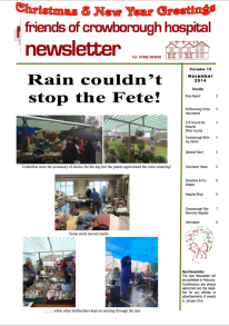 November 2014 Newsletter